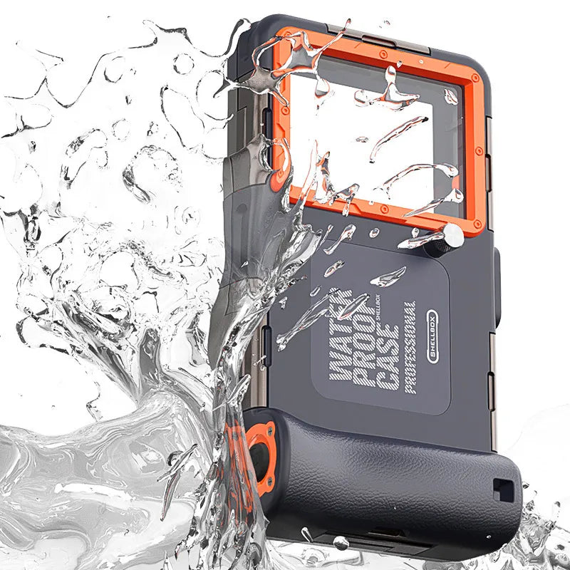 Waterproof Phone Case Holsters & 15m Diving 50ft Swimming Premium Protective Housing & Lanyard For iPhone Samsung 6.8