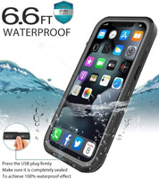 Full Sealed Clear IP68 Waterproof Case For iPhone 16 15 14 Plus 13 12 11 Pro Max Mini XS XR X Shockproof Cover Screen Protector
