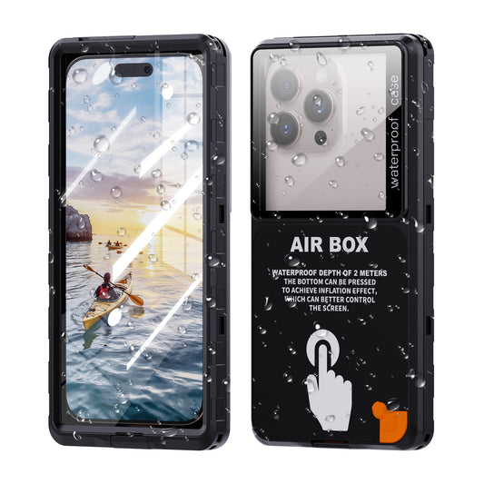 Shellbox Waterproof Phone Case for 6.9' Devices Transparent Universal Touch Screen Underwater Dust And Drop Protection IP68 New